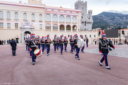 Carabiniers du Prince- Fête Nationale-Répétition, répétion F.N. 2019  150 