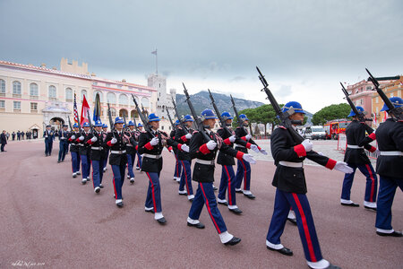 Carabiniers du Prince- Fête Nationale-Répétition, répétion F.N. 2019  163 