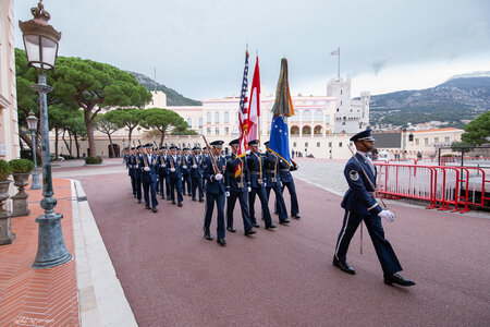 Carabiniers du Prince- Fête Nationale-Répétition, répétion F.N. 2019  171 