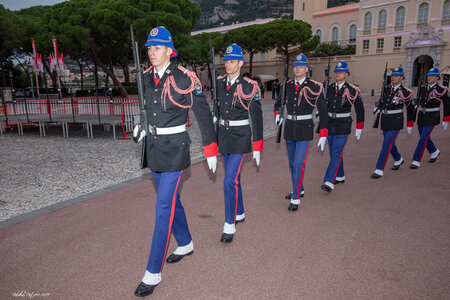 Carabiniers du Prince- Fête Nationale-Répétition, répétion F.N. 2019  174 