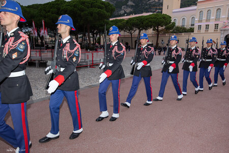 Carabiniers du Prince- Fête Nationale-Répétition, répétion F.N. 2019  178 