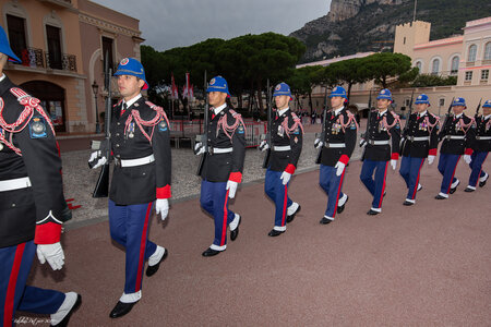 Carabiniers du Prince- Fête Nationale-Répétition, répétion F.N. 2019  182 