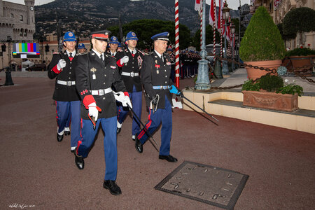 Carabiniers du Prince- Fête Nationale-Répétition, répétion F.N. 2019  186 