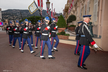 Carabiniers du Prince- Fête Nationale-Répétition, répétion F.N. 2019  192 
