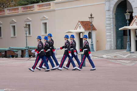Carabiniers du Prince- Fête Nationale-Répétition, répétion F.N. 2019  203 