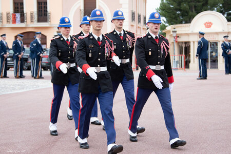 Carabiniers du Prince- Fête Nationale-Répétition, répétion F.N. 2019  197 