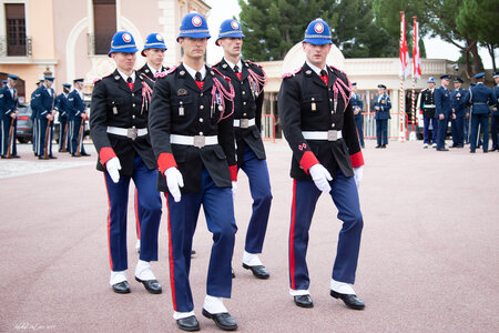 Carabiniers du Prince- Fête Nationale-Répétition, répétion F.N. 2019  198 