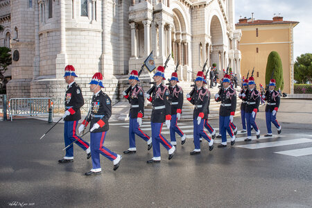 Carabiniers du Prince-Fête Nationale 2019, Fête Nationale 2019  163 sur 364 