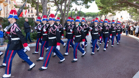 Carabiniers du Prince-Fête Nationale 2019, Fête Nationale 2019  201 sur 364 