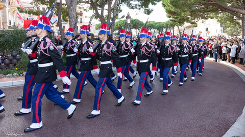 Carabiniers du Prince-Fête Nationale 2019, Fête Nationale 2019  200 sur 364 