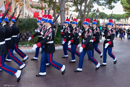 Carabiniers du Prince-Fête Nationale 2019, Fête Nationale 2019  204 sur 364 