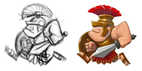 Behi, A Roman soldier