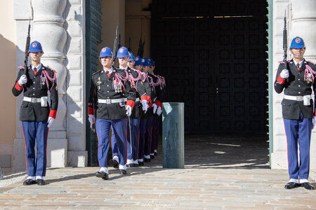 Relève Carabiniers du Prince 22 décembre 2019, relève 22déc2019  22 sur 96 
