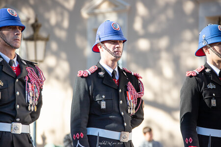 Relève Carabiniers du Prince 22 décembre 2019, relève 22déc2019  31 sur 96 