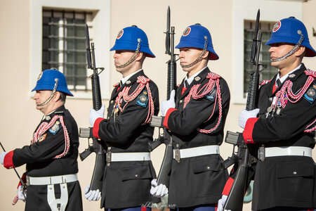 Relève Carabiniers du Prince 22 décembre 2019, relève 22déc2019  55 sur 96 