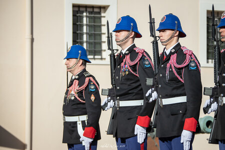 Relève Carabiniers du Prince 22 décembre 2019, relève 22déc2019  56 sur 96 