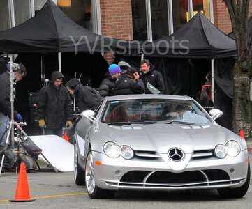 On The Set, BTS Pilot Arrow in Vancouver