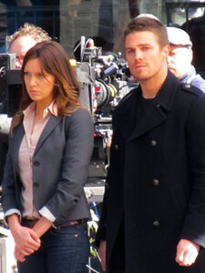 On The Set, BTS Pilot Arrow in Vancouver