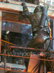 On The Set, BTS Pilot Arrow in Vancouver