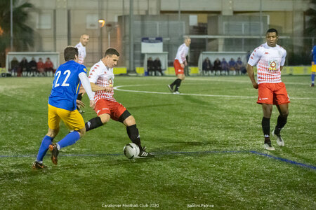 Match Carabiniers/ SBM (3 à 3), Match 6jan2020  44 sur 112 