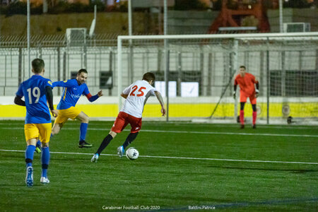 Match Carabiniers/ SBM (3 à 3), Match 6jan2020  45 sur 112 