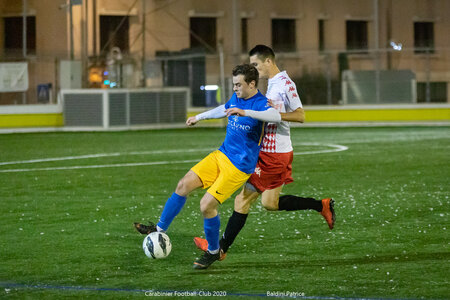 Match Carabiniers/ SBM (3 à 3), Match 6jan2020  52 sur 112 