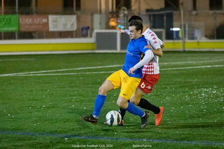Match Carabiniers/ SBM (3 à 3), Match 6jan2020  53 sur 112 