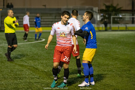 Match Carabiniers/ SBM (3 à 3), Match 6jan2020  56 sur 112 