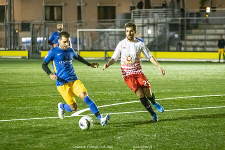 Match Carabiniers/ SBM (3 à 3), Match 6jan2020  74 sur 112 