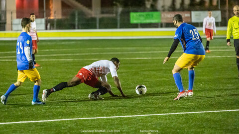 Match Carabiniers/ SBM (3 à 3), Match 6jan2020  82 sur 112 