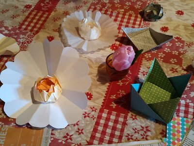 Retraite Charousse 19-20, Origamis