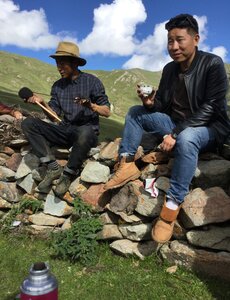 Tibet 2019 , Régine W 