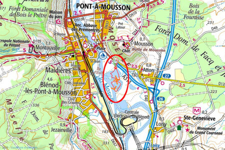 2004-1 randonnées, 20040731-000 01 carte - boucle des etangs _ 31 juil 2004