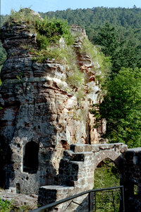 2004-1 randonnées, 20040731-002 rand 01 - chateau de froensbourg _ 01 aout