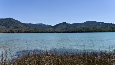 Nouvelle Zélande, novembre à janvier 2019-20, _1270957 raw Depuis Awaroa Inlet north cross  Abel Tasman  ile du sud