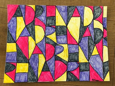 Arts Ce2C, dessin 2