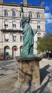 Bordeaux, Place Picard Statue de la Liberté