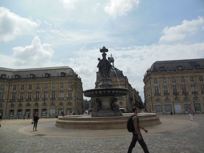 Bordeaux, Fontaine des 3 Grâces