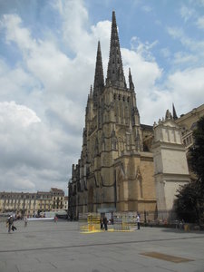 Bordeaux, Cathédrale place Hotel de Ville