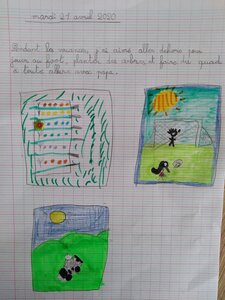 CP: Pendant les vacances, j'ai aimé..., Lisa