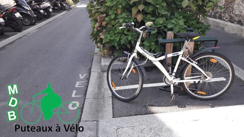 Stationnements vélos, Auguste Blanche