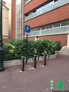 Stationnements vélos, Ecole Marius Jacotot 2