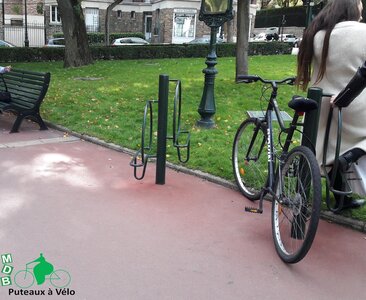 Stationnements vélos, La Poste