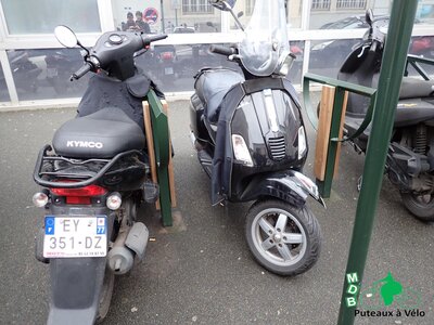Stationnements vélos, Lycée Agora