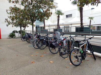 Stationnements vélos, Palais des Sports 2
