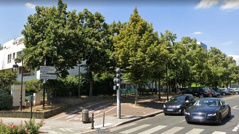Pistes cyclables, Avenue Pompidou