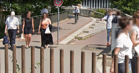 Pistes cyclables, La Défense iti 1.1