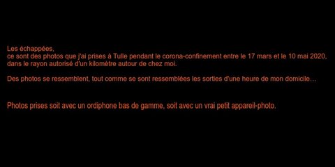 Les échappées, 001