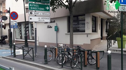 Stationnements vélos, Jean Jaures 4