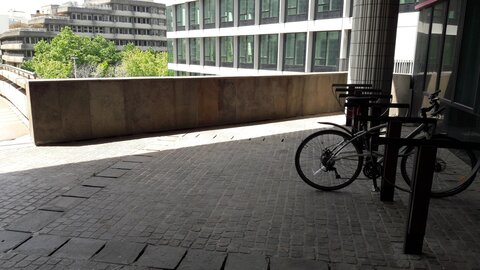 Stationnements vélos, Michelet passerelle